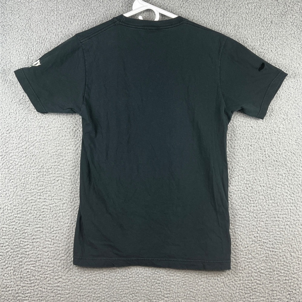 VTG Macbeth Shoe Company T-Shirt Mens Small Black Eagle Logo Blink 182 Made USA - Picture 8 of 14